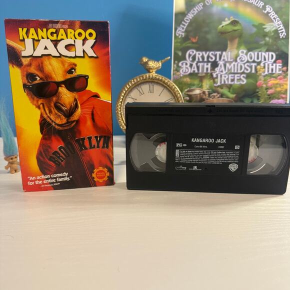 Kangaroo Jack VHS 2003 Family Comedy Retro Warner Bros Tested Works - Picture 3 of 3